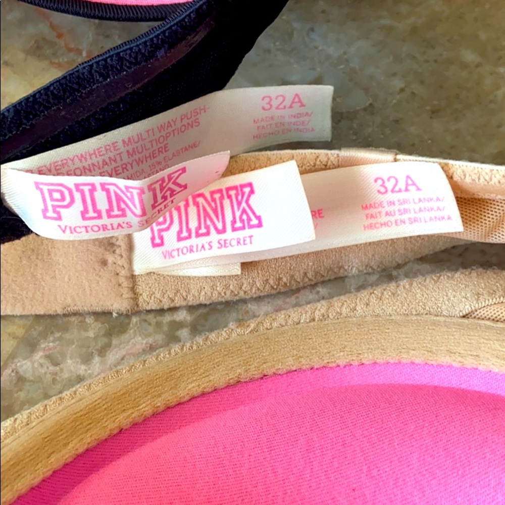 PINK Victoria’s Secret Multi-Way Push-up Bras - Picture 5 of 5